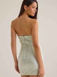 Gwen Sequin Mini Dress Detail 4 - AS Kids