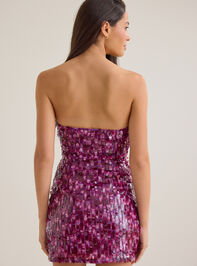 Madi Sequin Mini Dress Detail 5 - AS Kids