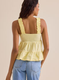 Shelby Tiered Babydoll Tank Detail 4 - ALTAR'D STATE KIDS