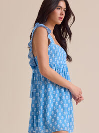 Clara Floral Mini Dress Detail 4 - ALTAR'D STATE KIDS