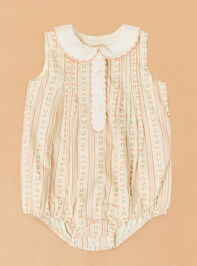 Horseshoe Bow Stripe Bubble - AS Kids