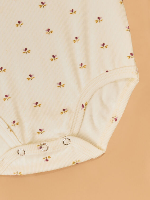 Eleanor Floral Suede Jumper Set Detail 4 - AS Kids