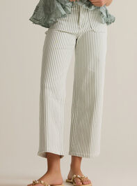 Willow Stripe Pants Detail 3 - AS Kids