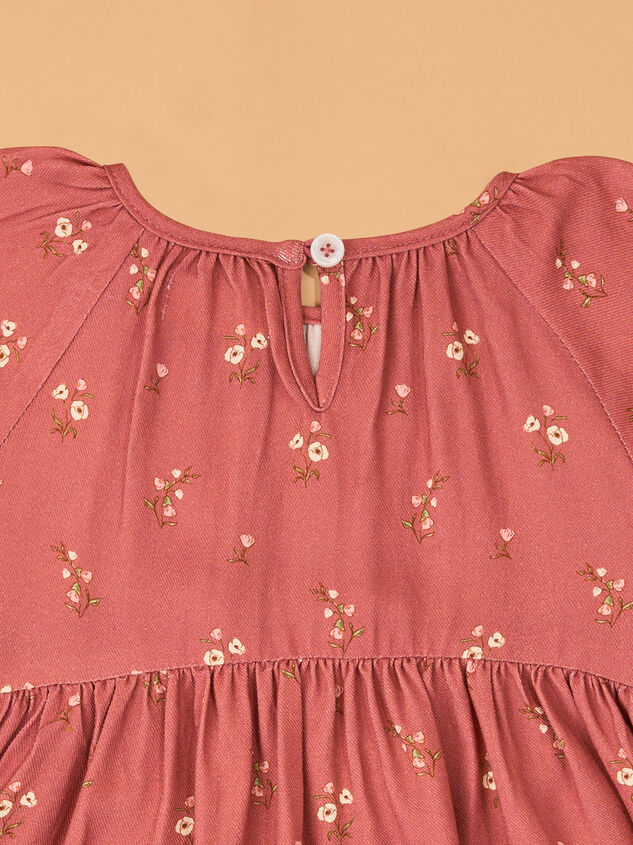 Haley Floral Baby Dress Detail 3 - AS Kids
