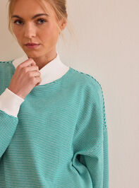 Step Out Striped Mock Neck Detail 5 - AS Kids
