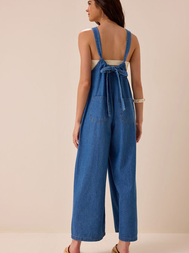 Marissa Denim Jumpsuit Detail 2 - AS Kids