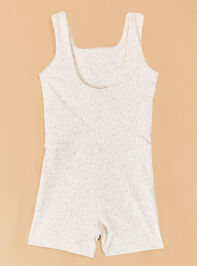 Iris Floral Unitard Detail 4 - AS Kids
