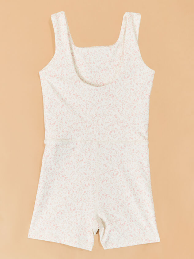 Iris Floral Unitard Detail 4 - AS Kids