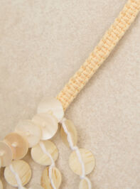 Savannah Fringe Statement Necklace Detail 5 - AS Kids
