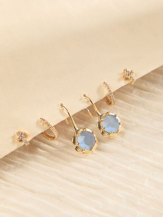 Charlie 18K Gold Dipped Earring Set - ALTAR'D STATE KIDS