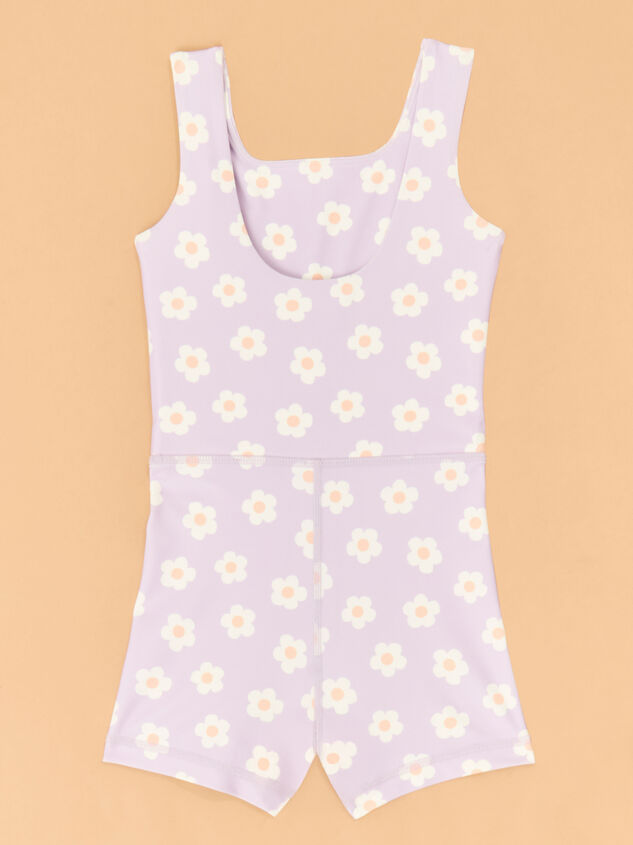 Isla Daisies Unitard Detail 3 - AS Kids