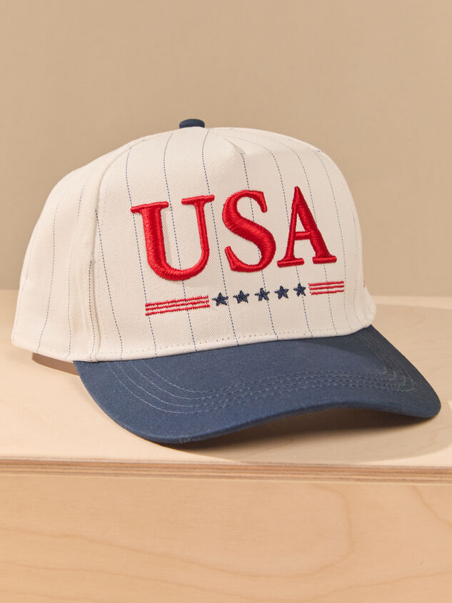 Liberty Stripe Cap - AS Kids