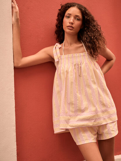 Resort Stripe Tank Coverup - AS Kids