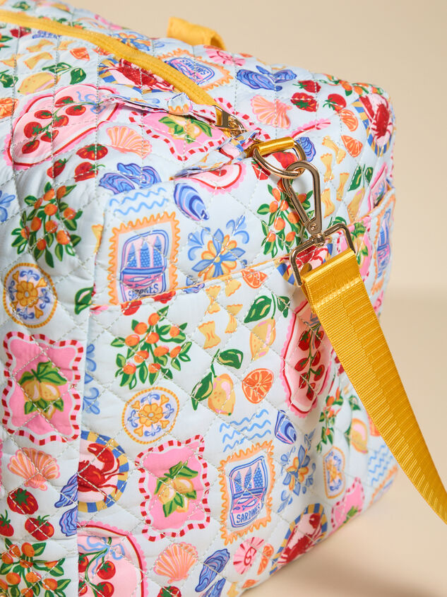 Ciao Bella Quilted Weekender Detail 2 - ALTAR'D STATE KIDS