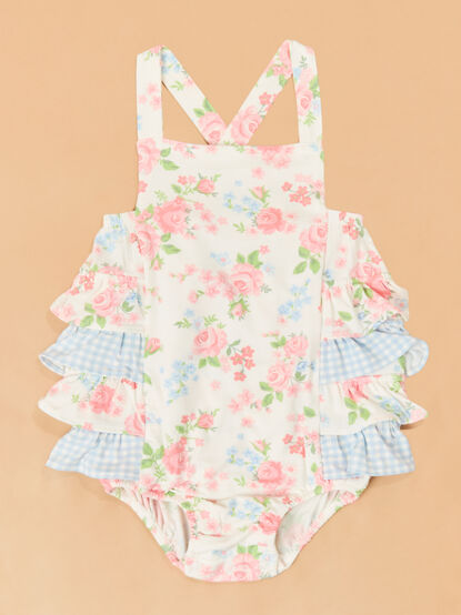 Rosalie Rose Sunsuit - ALTAR'D STATE KIDS