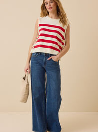 Charlotte Striped Vest Detail 2 - ALTAR'D STATE KIDS