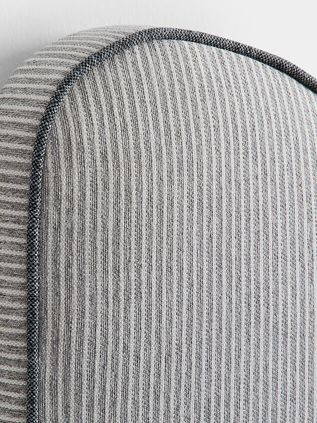 Gemma Stripe Upholstered Headboard Detail 4 - ALTAR'D STATE KIDS