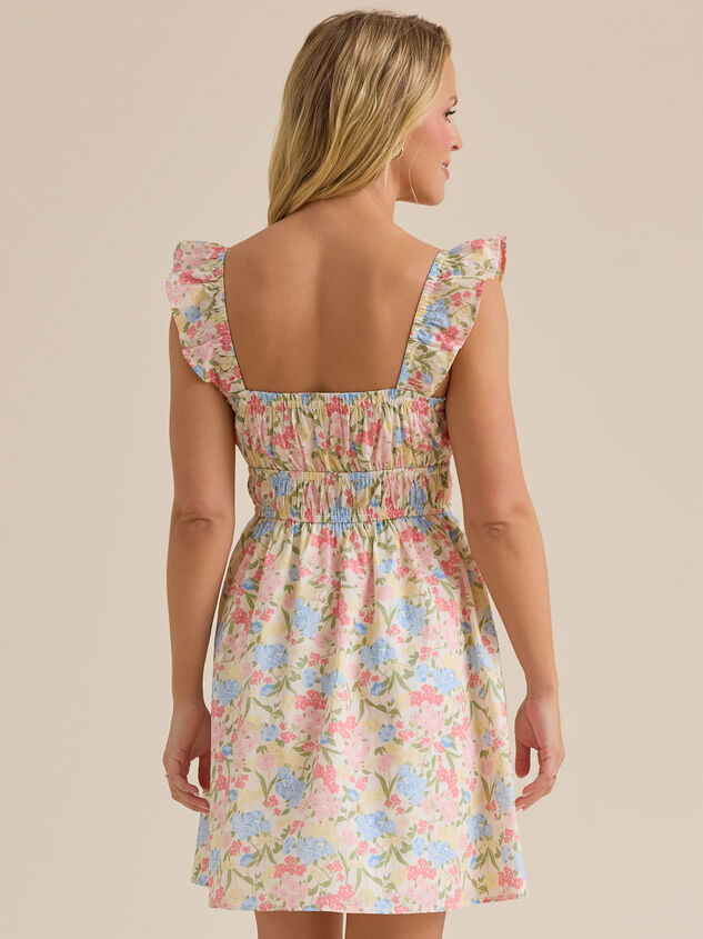 Evie Floral Mama Dress Detail 5 - ALTAR'D STATE KIDS