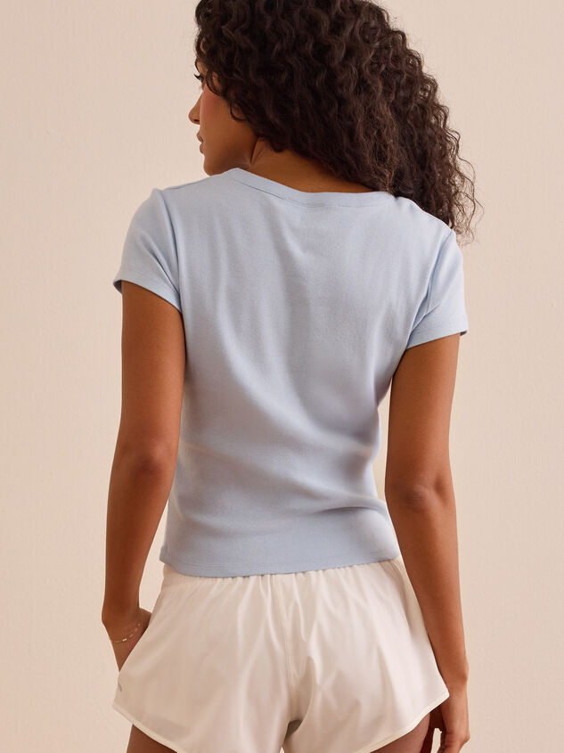 Gingham Cherry Baby Tee Detail 6 - ALTAR'D STATE KIDS