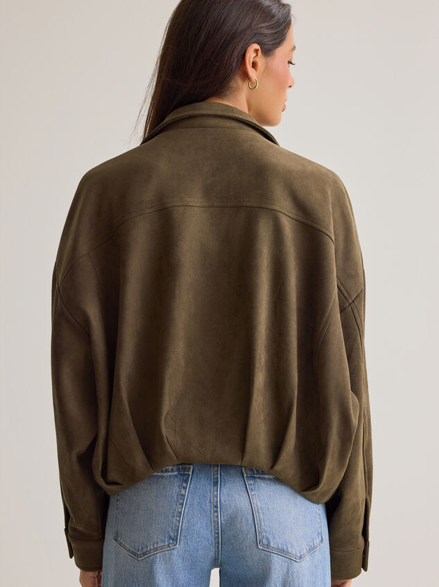 Millie Suede Jacket Detail 6 - AS Kids