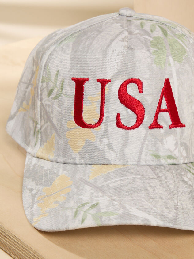 USA Camo Trucker Hat Detail 2 - ALTAR'D STATE KIDS