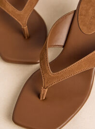 Jaslyn Suede Kitten Heels Detail 2 - AS Kids