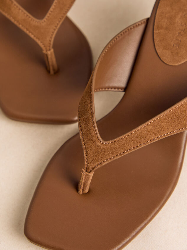 Jaslyn Suede Kitten Heels Detail 2 - AS Kids