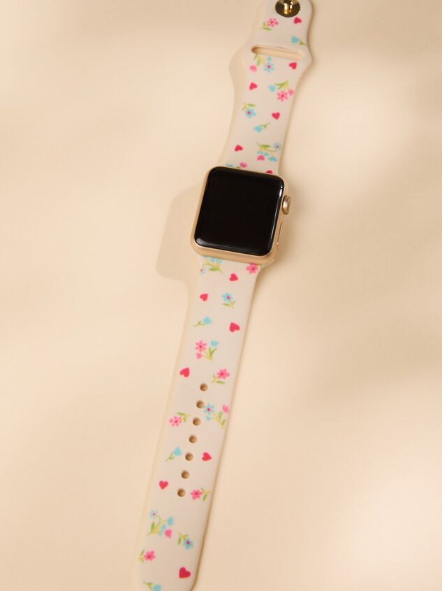 Floral Heart Smart Watch Band Detail 2 - ALTAR'D STATE KIDS