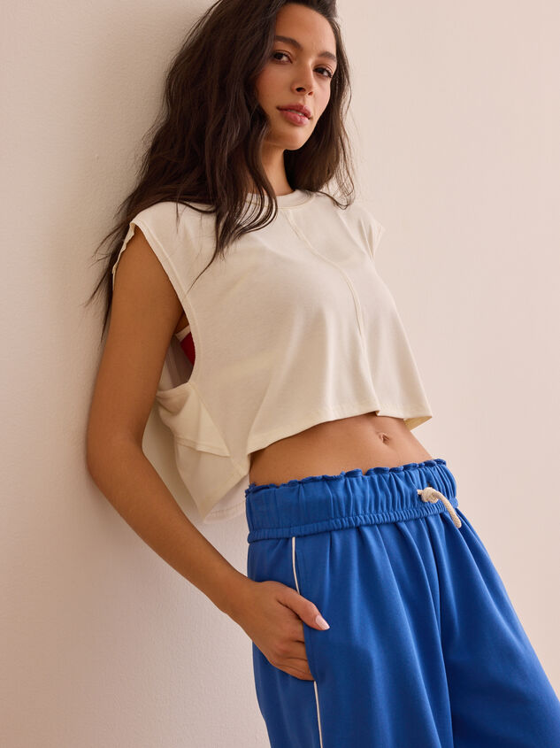 Power Play Flowy Tee Detail 6 - AS Kids