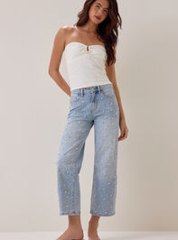 Brooklyn Embellished Straight Leg Jeans - AS Kids