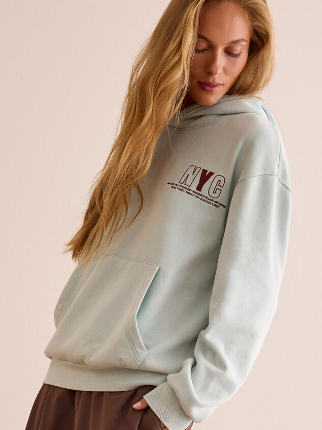 NYC Destination Archive Hoodie Detail 2 - AS Kids