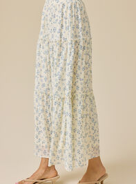 Catelyn Floral Midi Skirt Detail 4 - ALTAR'D STATE KIDS