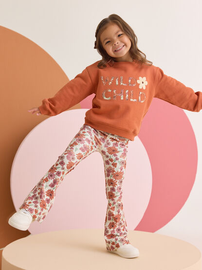 Wild Child Graphic Sweatshirt - AS Kids