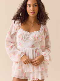 Leslie Tiered Floral Romper - ALTAR'D STATE KIDS