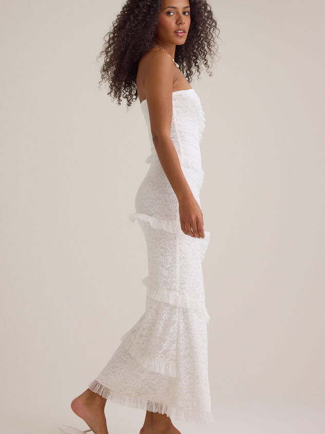 Vera Strapless Maxi Dress Detail 3 - ALTAR'D STATE KIDS