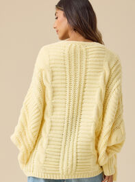 Luna Open Front Cardigan Detail 4 - ALTAR'D STATE KIDS