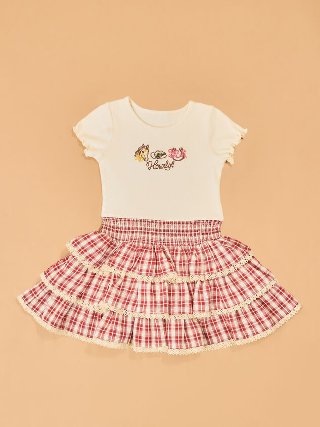 Howdy Dress and Suede Jacket Set Detail 3 - AS Kids