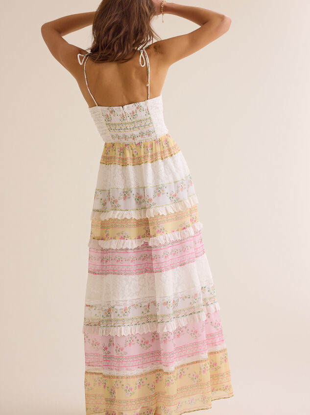 Adalea Floral Maxi Dress Detail 7 - ALTAR'D STATE KIDS