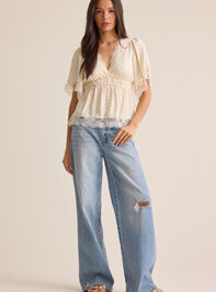 Evanelle Lace Babydoll Top - AS Kids
