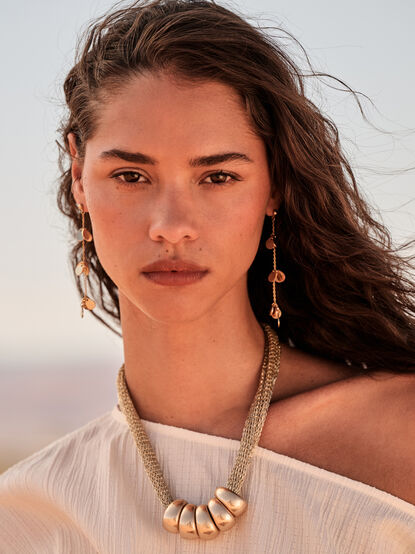 Harlow Mesh Statement Necklace - AS Kids