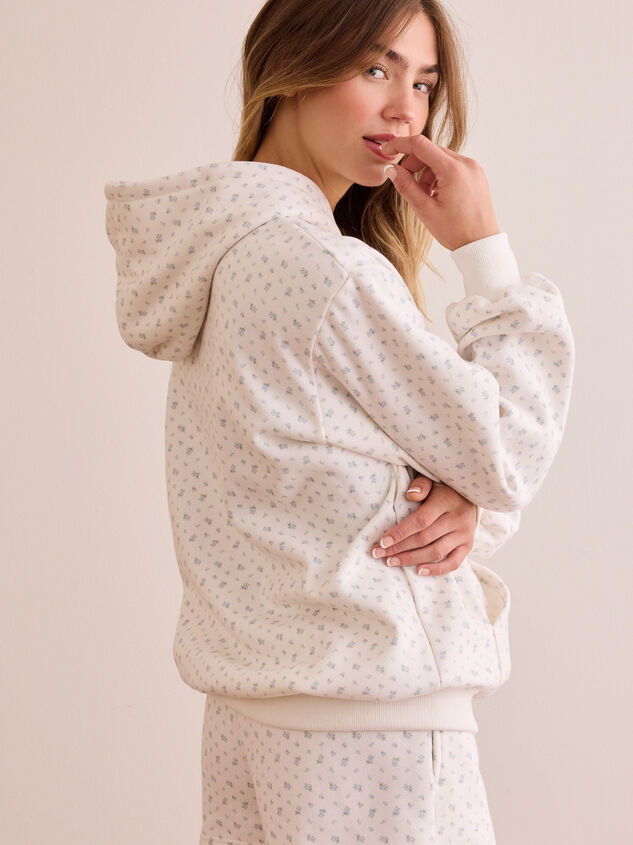 Graceful Floral Hoodie Detail 5 - ALTAR'D STATE KIDS