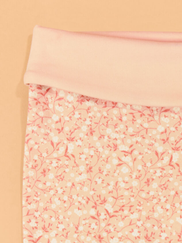 Addy Floral Flare Pant Detail 2 - AS Kids
