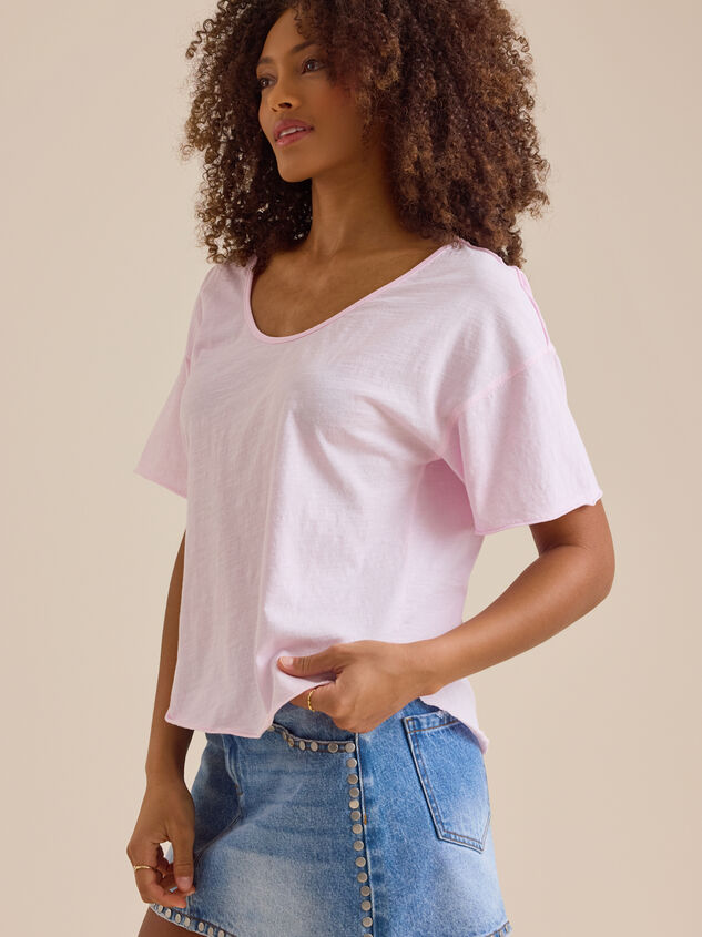 Hannah Slub Voop Tee Detail 4 - ALTAR'D STATE KIDS