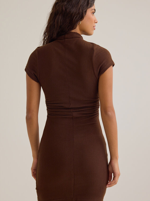 Taylor High Neck Mini Dress Detail 6 - AS Kids