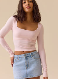 Norma Rhinestone Mini Skirt Detail 4 - AS Kids
