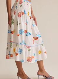 Summer Smocked Skirt Detail 4 - AS Kids