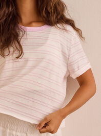 Linear Pace Boxy Tee Detail 2 - ALTAR'D STATE KIDS