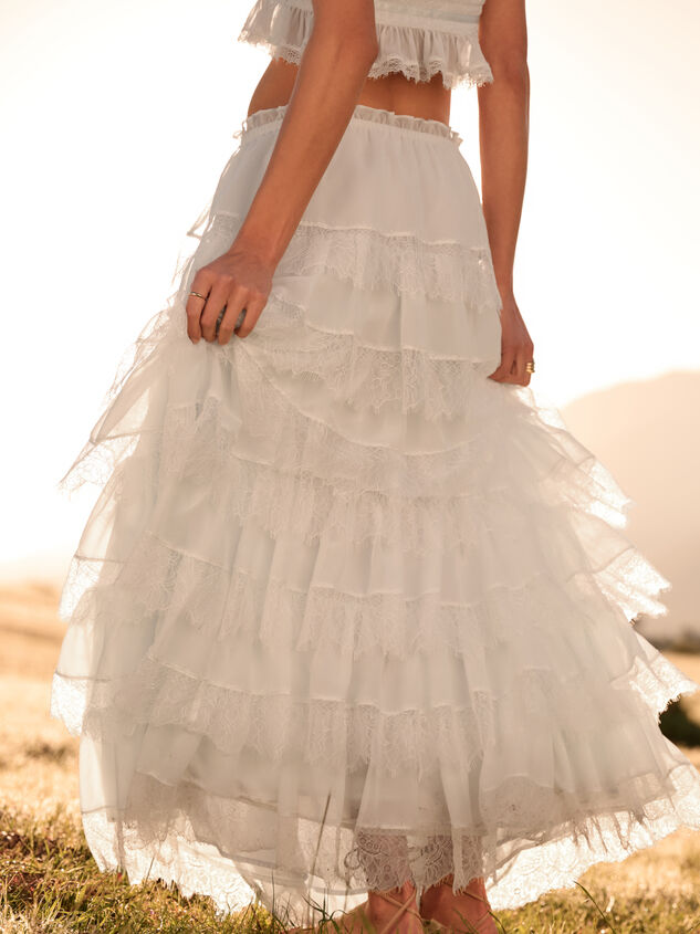 Radena Ruffle Maxi Skirt Detail 4 - AS Kids