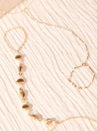Shell Gold Hand Chain Detail 3 - AS Kids