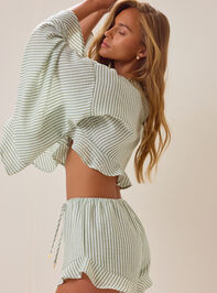 Elliann Stripe Shorts Detail 3 - AS Kids